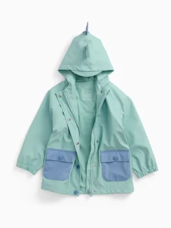 Manteau imperméable MORI doublé de dinosaures