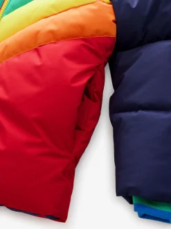 Manteau matelassé Little Bird by Jools Oliver imperméable à chevrons couleur vive