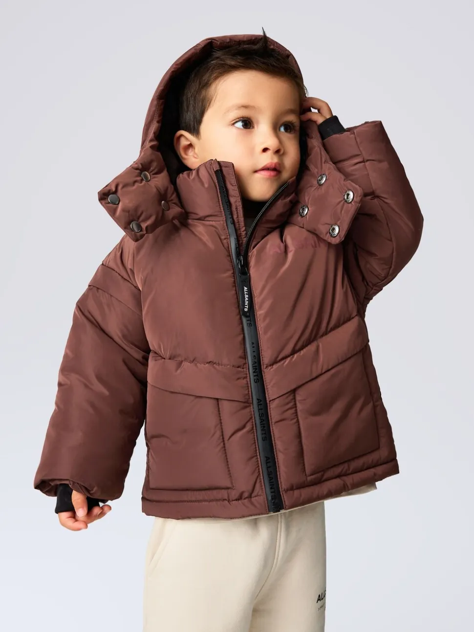 Manteau matelassé smALLSAINTS GARÇON avec Logo