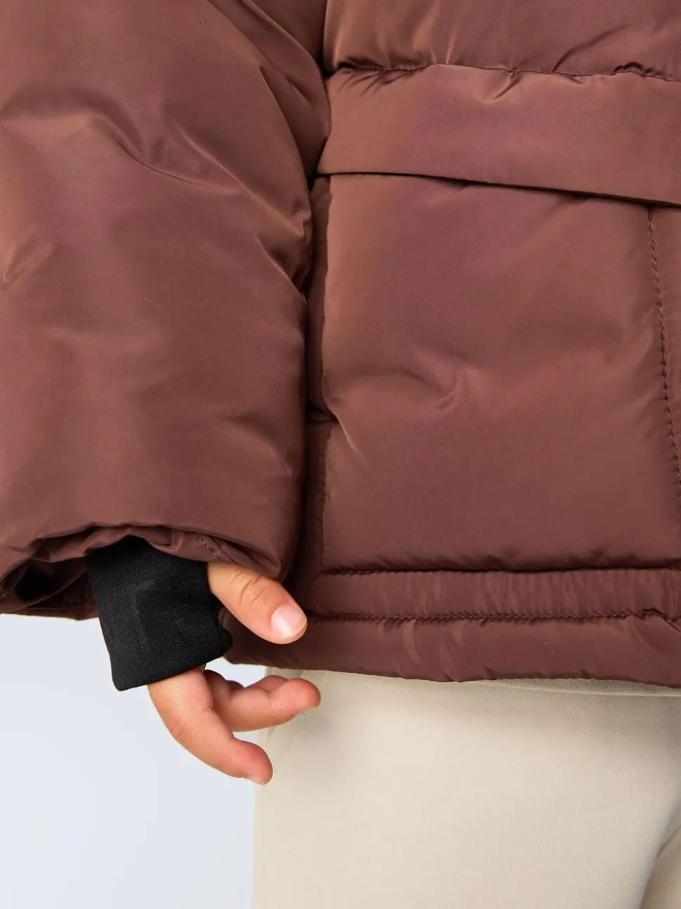 Manteau matelassé smALLSAINTS GARÇON avec Logo