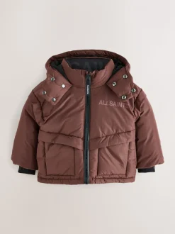 Manteau matelassé smALLSAINTS GARÇON avec Logo