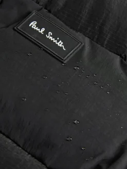 Manteau Paul Smith Junior Noir Résistant à la douche matelassé