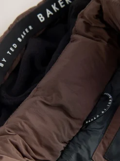 Manteau rembourré Baker by Ted Baker Baker by Ted Baker imperméable color-block marron/noir