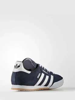 marine - adidas originals Samba Suede Trainers