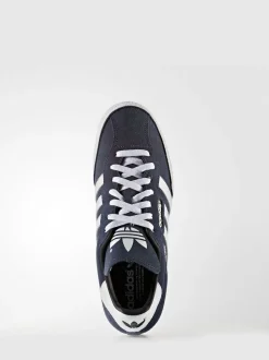 marine - adidas originals Samba Suede Trainers
