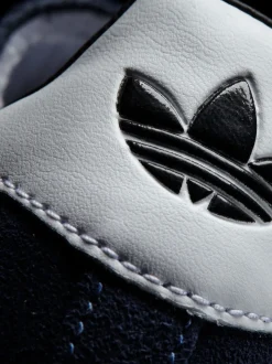 marine - adidas originals Samba Suede Trainers