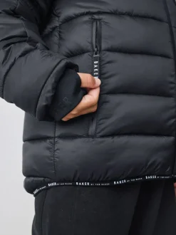 marine - Baker by Ted Baker Résistant à la douche Manteau matelassé Midweight