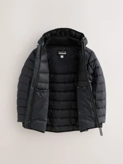 marine - Baker by Ted Baker Résistant à la douche Manteau matelassé Midweight