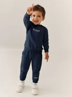 marine - Baker by Ted Baker Ensemble sweat-shirt et jogging