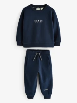 marine - Baker by Ted Baker Ensemble sweat-shirt et jogging