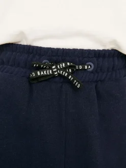 marine - Baker by Ted Baker - Ensemble à capuche et jogging zippés en coton 100%.