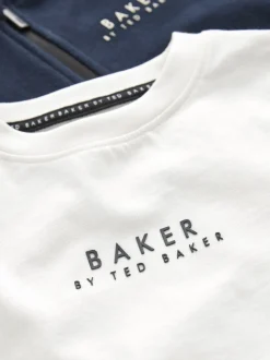 marine - Baker by Ted Baker Ensemble de trois Pieces Survêtement (100% coton (0-6yrs))