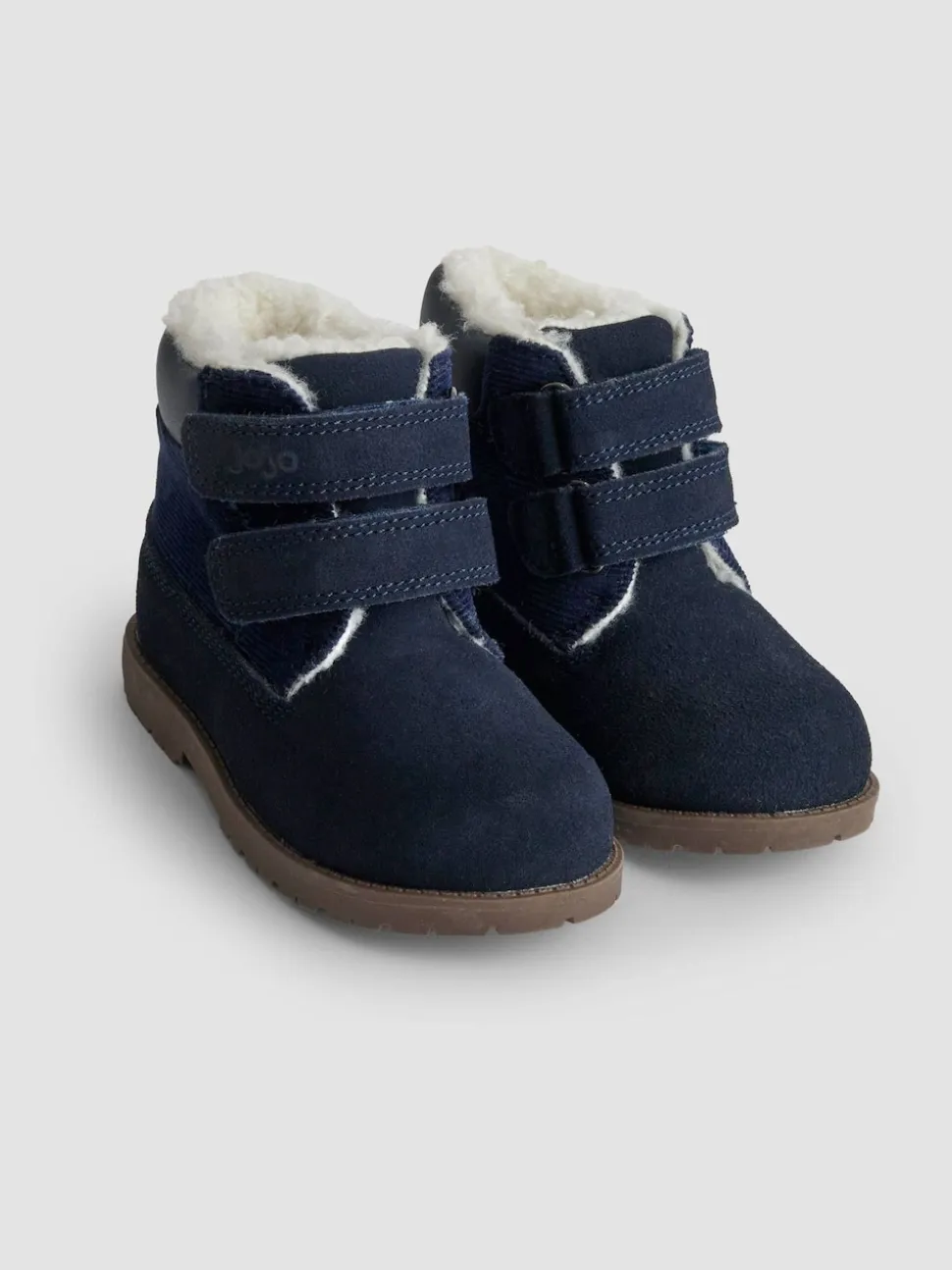 marine - Bottes JoJo Maman Bébé en cuir