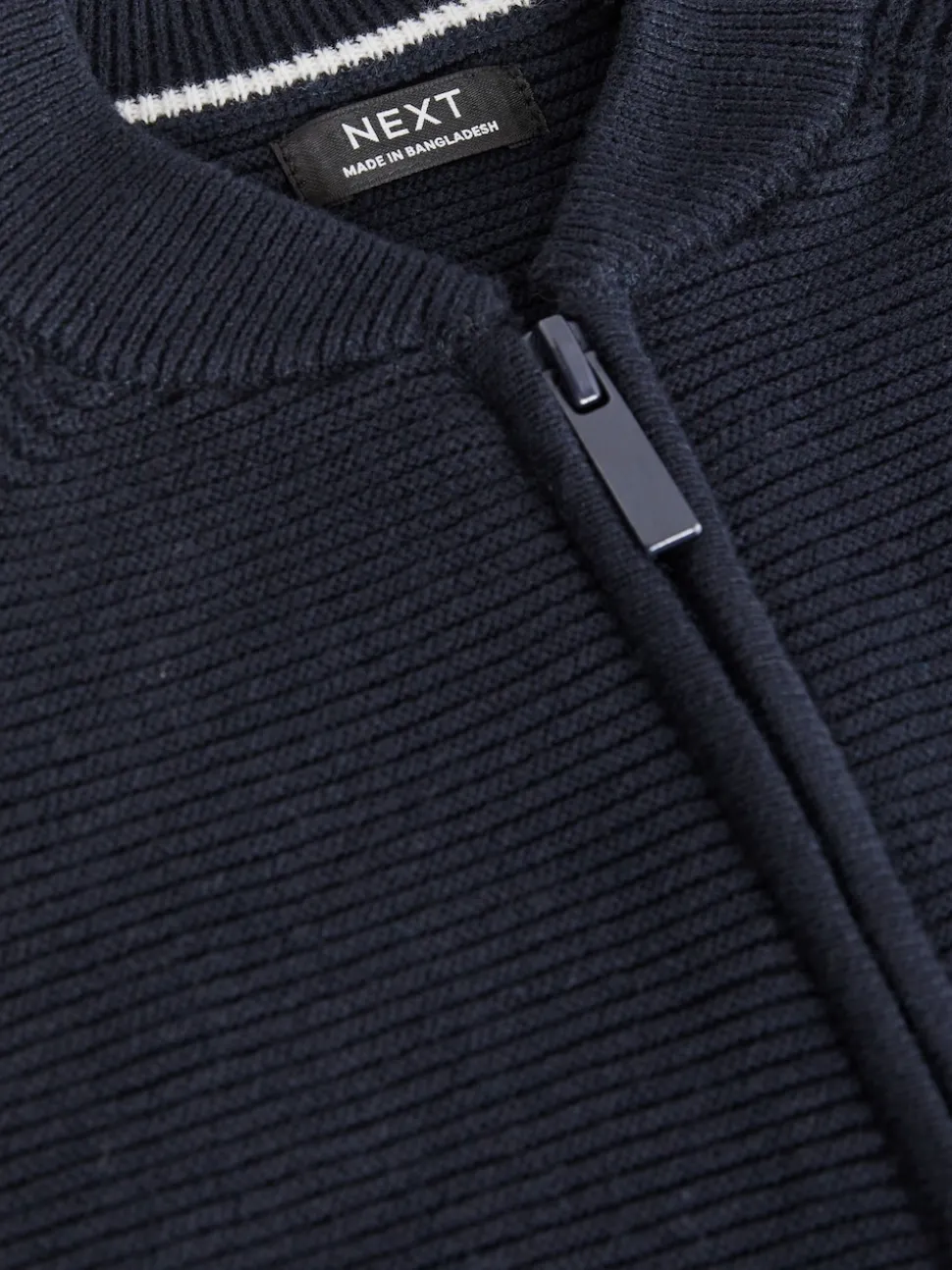 marine - Cardigan zippé (3mths-7yrs)