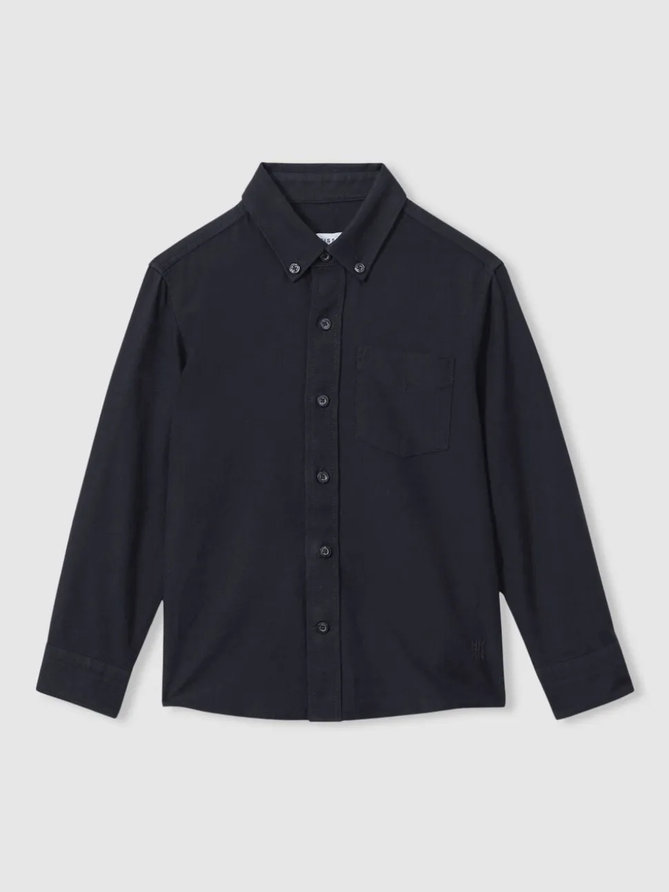 marine - Chemise Oxford Reiss Greenwich à boutons