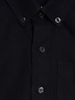 marine - Chemise Oxford Reiss Greenwich à boutons