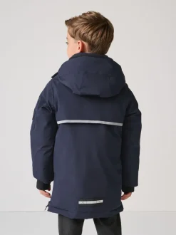 marine - Clarks Manteau technique imperméable rembourré pour garçon