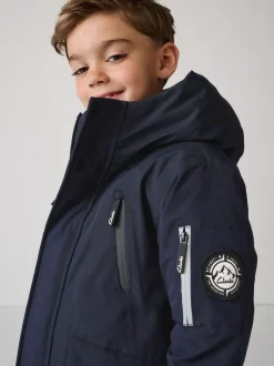marine - Clarks Manteau technique imperméable rembourré pour garçon