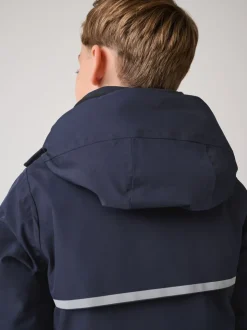 marine - Clarks Manteau technique imperméable rembourré pour garçon