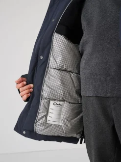 marine - Clarks Manteau technique imperméable rembourré pour garçon