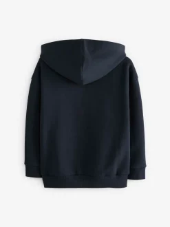 marine - Clarks Sweat à capuche zippé