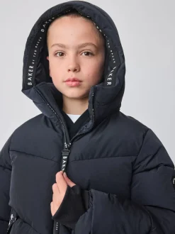 marine - Doudoune Baker by Ted Baker Résistant à la douche