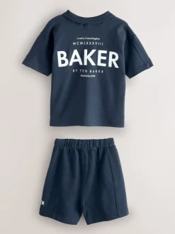 marine - Ensemble polo et short Baker by Ted Baker Baker by Ted Baker