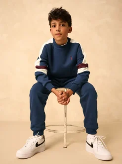 marine - Ensemble ras du cou color block (3-16ans)