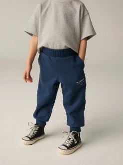 marine - Jogging smALLSAINTS Youth Boys Underground droit à poignets