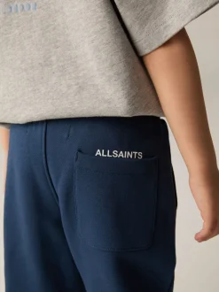 marine - Jogging smALLSAINTS Youth Boys Underground droit à poignets