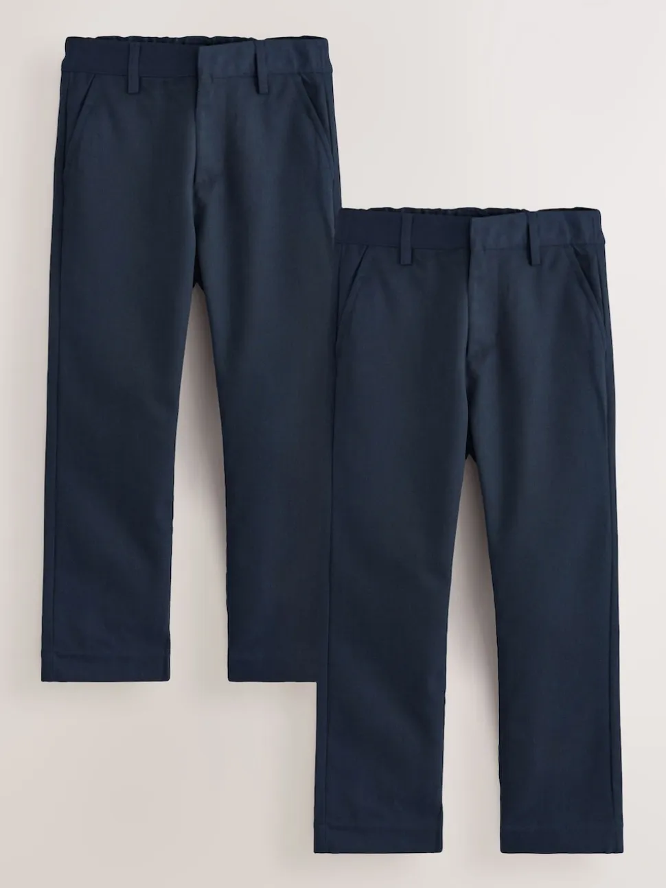 marine - Lot de 2 Pantalons d’école Coupe standard (3-17ans)