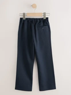 marine - Lot de 2 pantalons d’école à enfiler coupe standard (3-17ans)