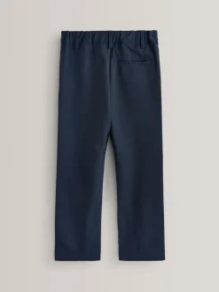 marine - Lot de 5 pantalons d’école à enfiler coupe standard (3-17ans)
