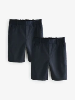 marine - Lot de 2 shorts d’école à enfiler Clarks Regular Boys