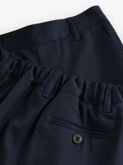 marine - Lot de 2 shorts d’école à enfiler Clarks Regular Boys