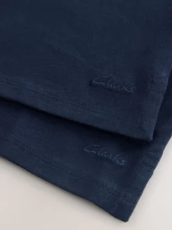 marine - Lot de 2 t-shirts Clarks