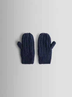 marine - Mitaines JoJo Maman Bébé en maille