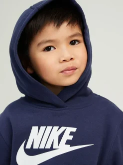 marine - Nike survêtement en polaire Little Kids Club