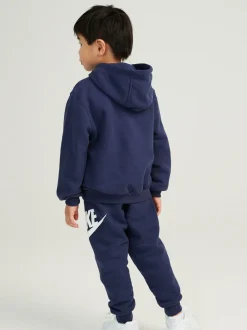 marine - Nike survêtement en polaire Little Kids Club