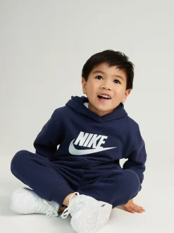 marine - Nike survêtement en polaire Little Kids Club