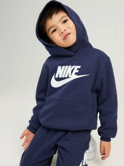 marine - Nike survêtement en polaire Little Kids Club