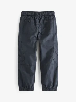 marine - Pantalon cargo doublé (3-16 ans)