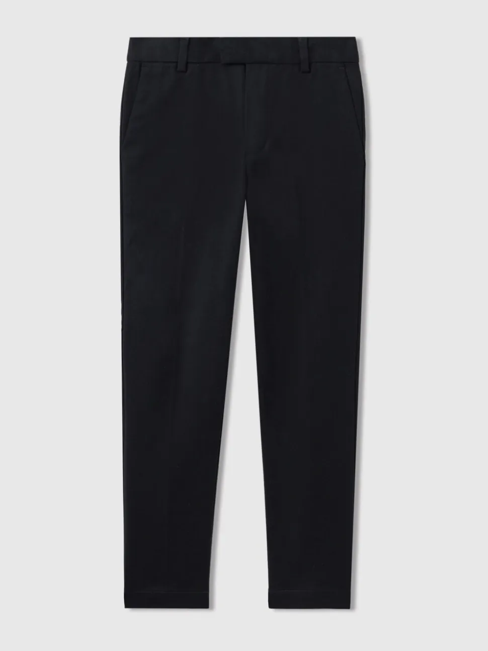 marine - Pantalon chino ajusté Reiss Eastbury en coton mélangé