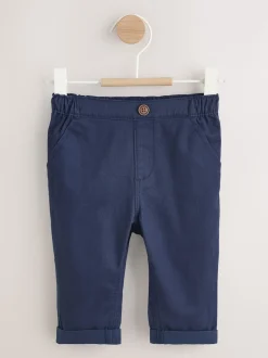 marine - Pantalon chino bébé (0mois-2ans)