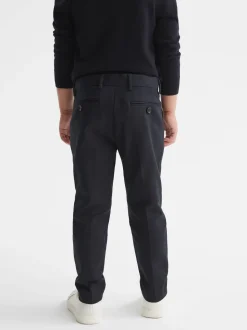 marine - Pantalon chino slim Reiss Eastbury