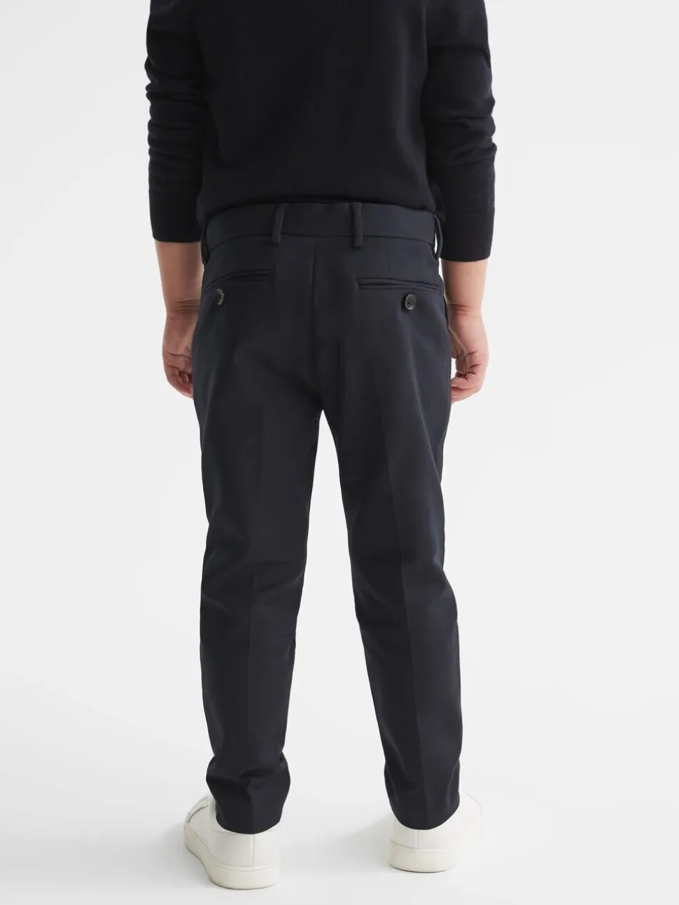 marine - Pantalon chino slim Reiss Eastbury