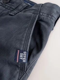 marine - Pantalon chino Superdry