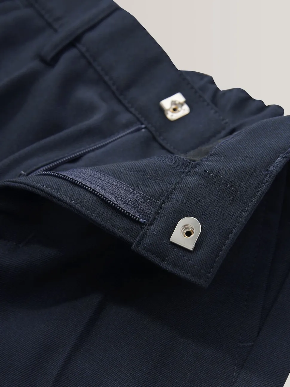 marine - Pantalon scolaire à plis (3-17ans)