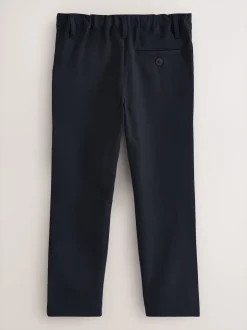 marine - Pantalons d’école à coupe standard, jambes plus longues (3-17ans)
