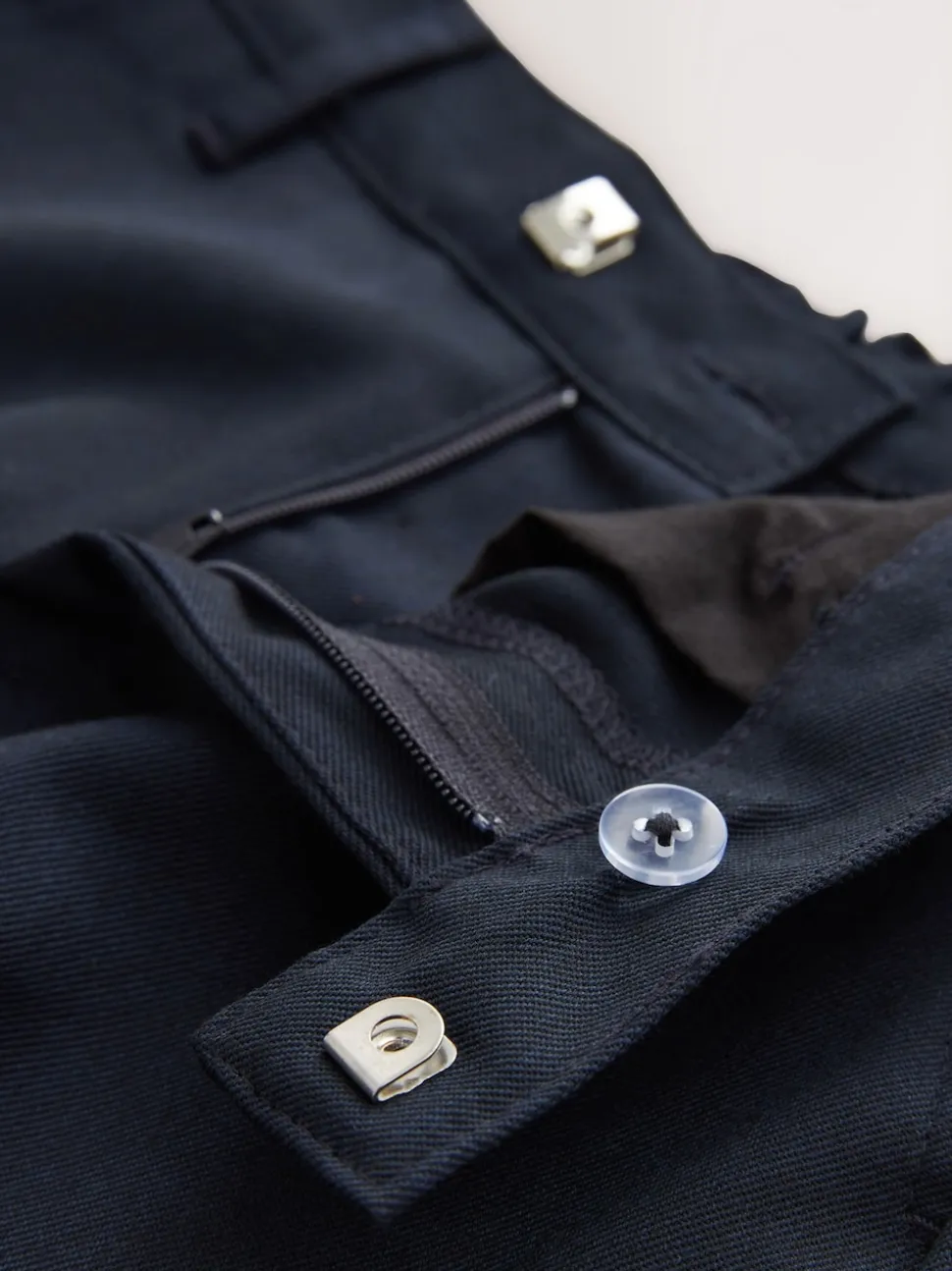 marine - Pantalons d’école à coupe standard, jambes plus longues (3-17ans)